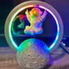 PARLANTE BLUETOOTH DE ASTRONAUTA CON PARLANTE RGB